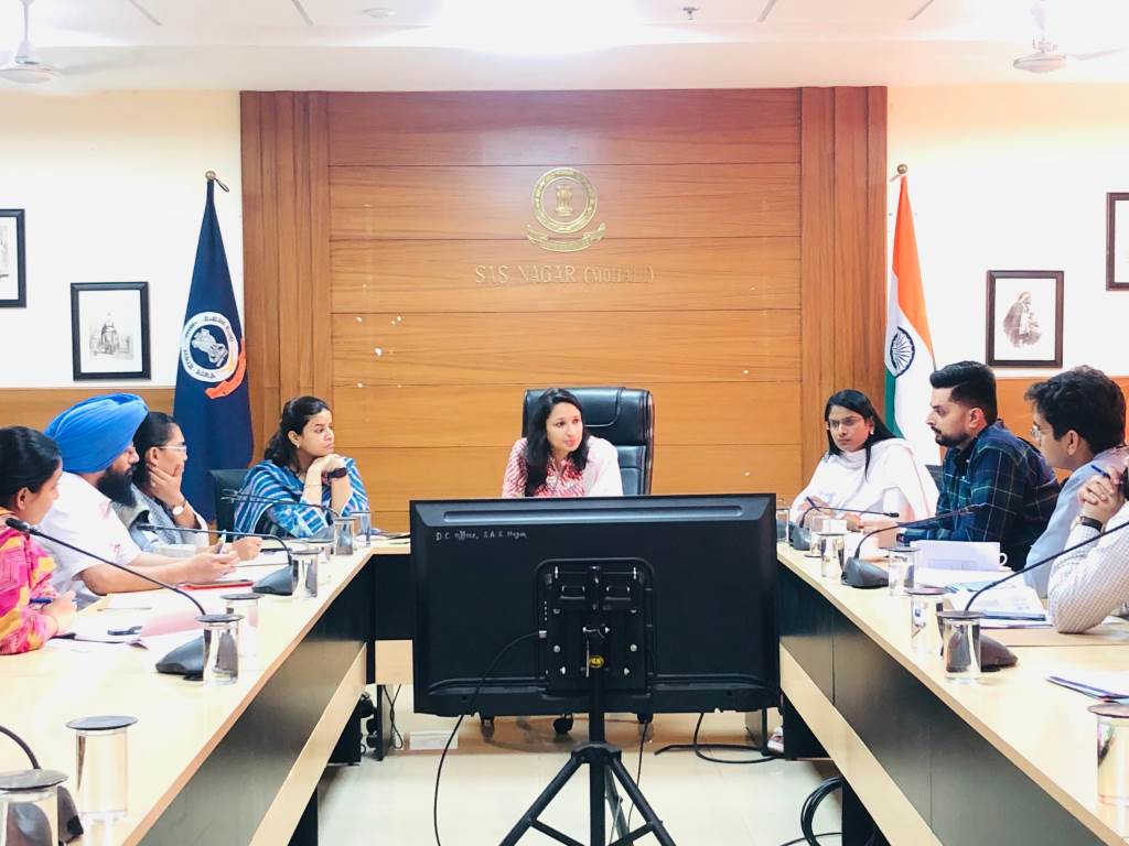 DC Komal Mittal Reviews Revenue Department performance